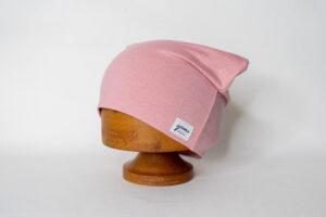 goomo.shop_Double layer, superfine Australian Merino beanie, australian made, 230 gsm merino, pink